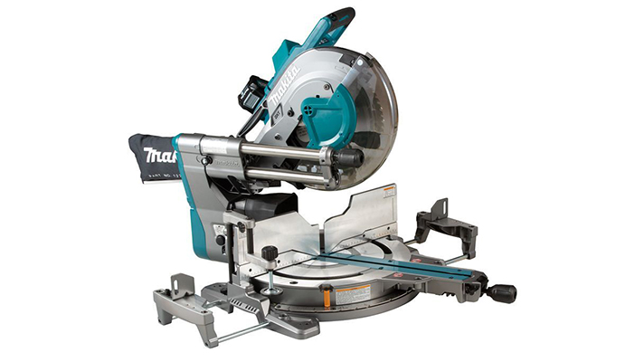 Máy cưa đa góc trượt pin Makita DLS111ZU