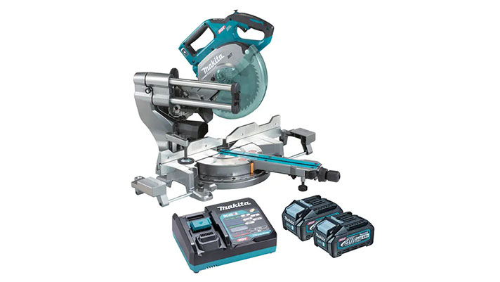 Máy cưa đa góc trượt pin Makita LS002GZ