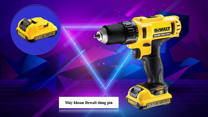 Máy khoan pin Dewalt không chổi than thế hệ mới