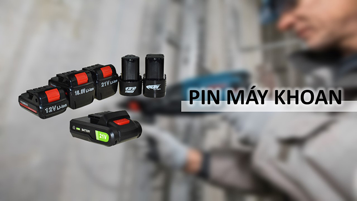 Pin máy khoan