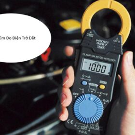 Ampe Kìm Đo Điện Trở Đất
