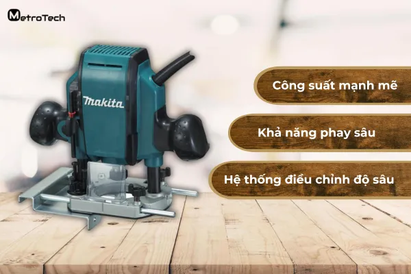 Máy phay - Makita - RP0900