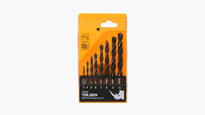 Bộ 8 Mũi Khoan Gỗ Tolsen 75626