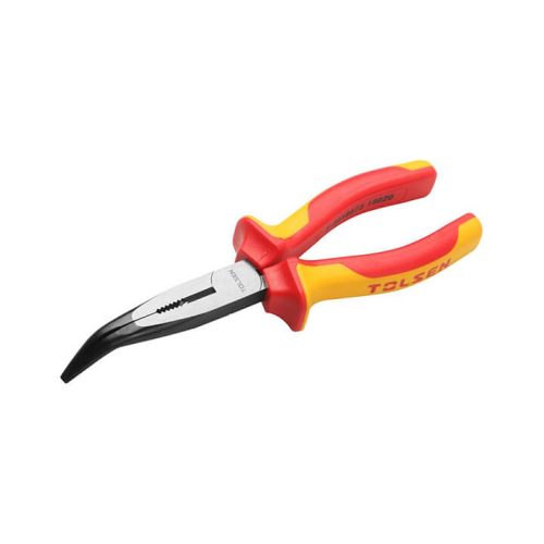 Kìm nhọn cong cách điện 1000V - Tolsen - V38146