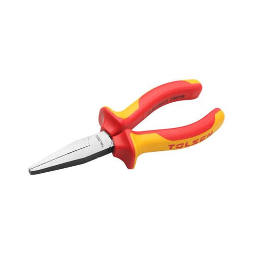 Kìm nhọn mũi dẹp cách điện 1000V - Tolsen - V38156