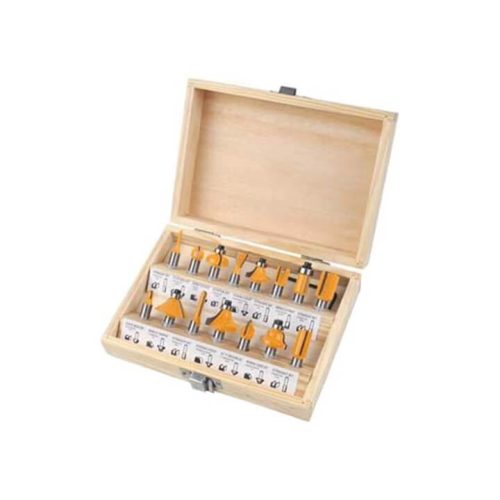 Bộ 15 mũi đánh phay router - Tolsen - 75681