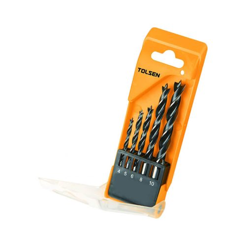 Bộ 5 mũi khoan gỗ - Tolsen - 75625