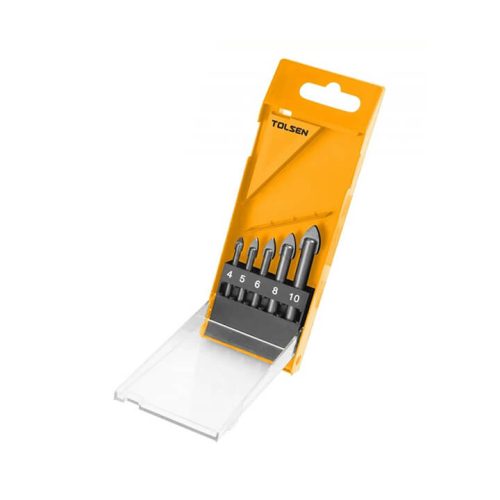 Bộ 5 mũi khoan kính - Tolsen - 75688