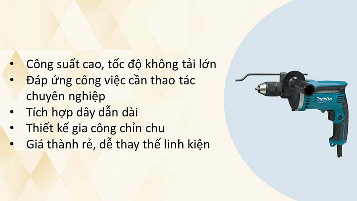Nên mua máy khoan pin hay điện