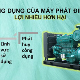 Công dụng máy phát điện