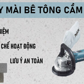 Máy mài bê tông cầm tay