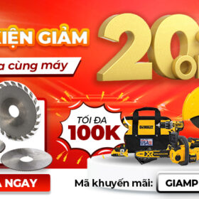 Chương trình khuyến mãi giảm 20% phụ kiện