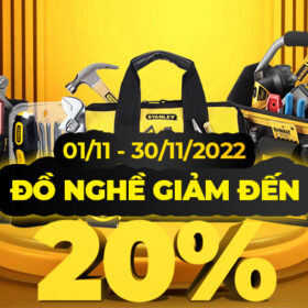 Đồ nghề giảm 20% tại METROTECH