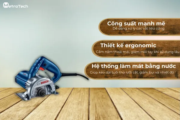 Máy cắt gạch - Bosch - GDC 140 