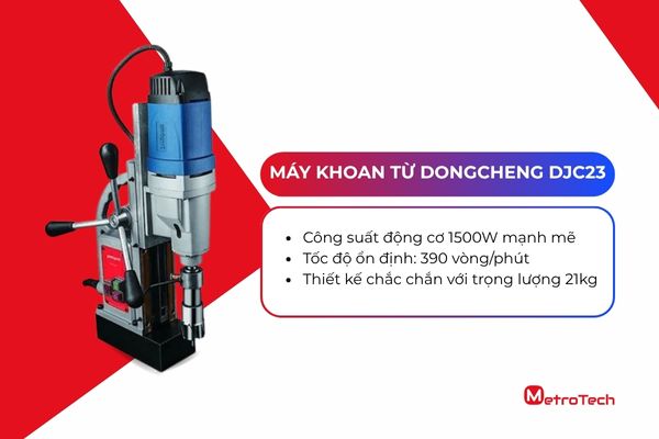 Máy khoan từ Dongcheng DJC23