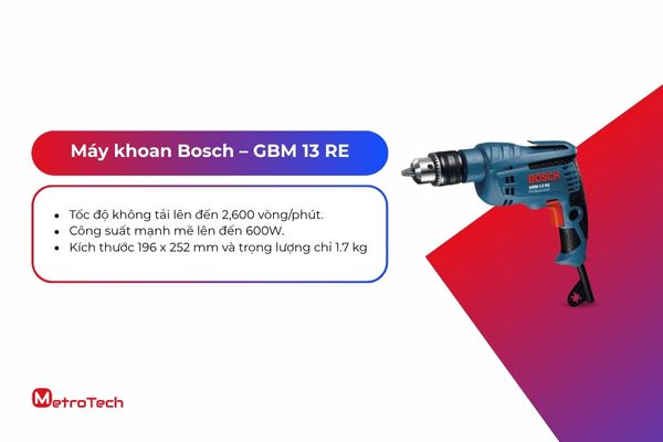 Máy khoan Bosch GBM 13 RE
