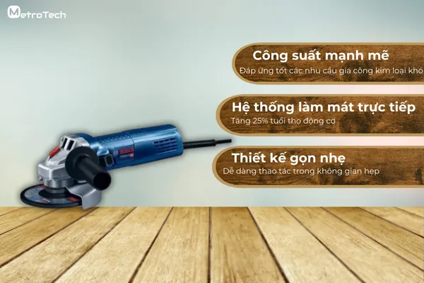 Máy mài góc - Bosch - GWS 900 100 