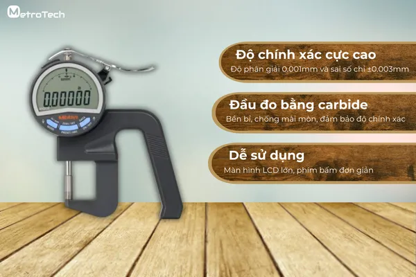 Đồng hồ đo độ dày điện tử - Mitutoyo - 547-400A