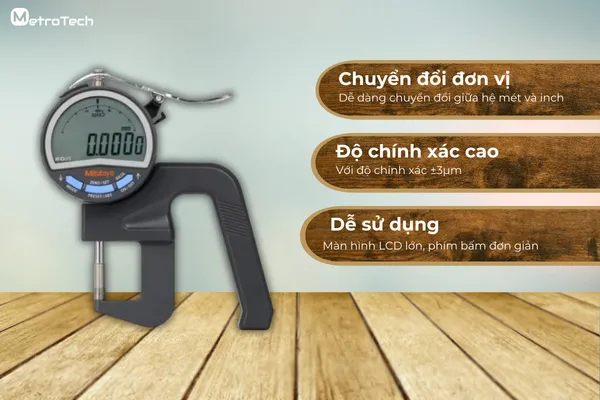 Đồng hồ đo độ dày điện tử - Mitutoyo - 547-401A