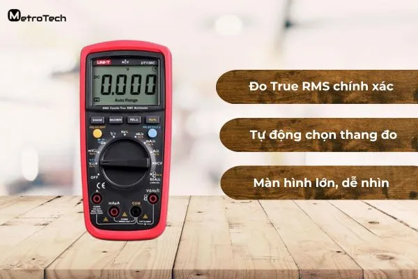 Đồng hồ vạn năng Uni-Ut139C Chính Hãng