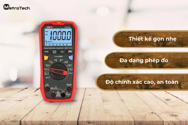 Đồng hồ vạn năng - Uni - T - UT61E+