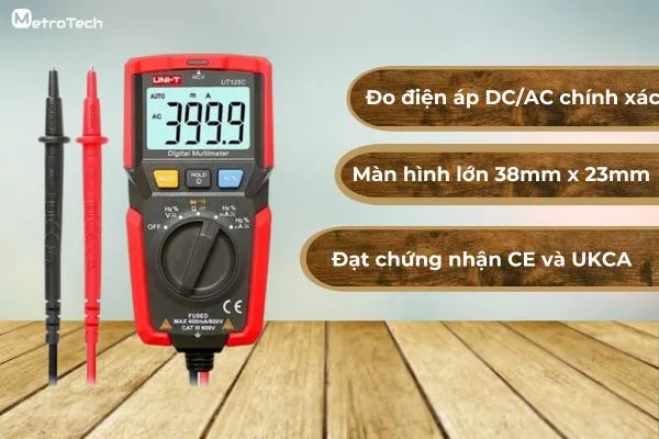 Đồng hồ vạn năng Uni T UT125C