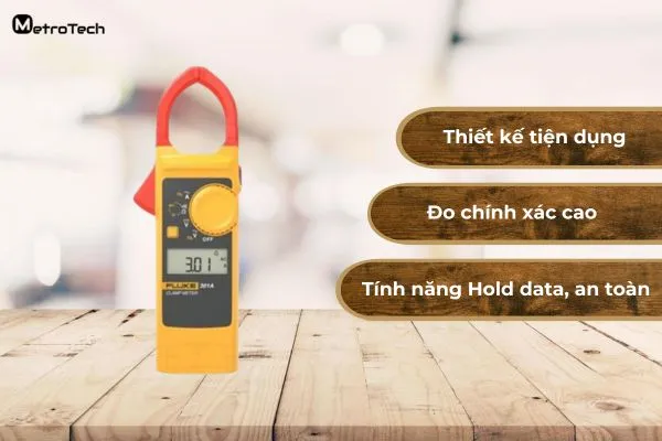 Ampe kìm Fluke 301A