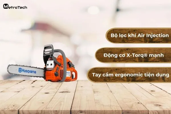 Máy cưa xích Husqvarna 135