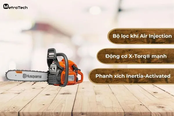 Máy cưa xích Husqvarna 445