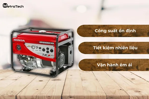 Máy phát điện - Honda - EP6500CX