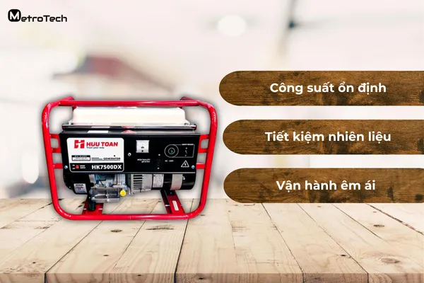 Máy phát điện - Hữu Toàn - HK7500DX