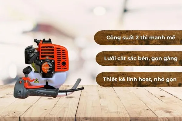 Máy cắt cỏ Mitsuyama TL 26N