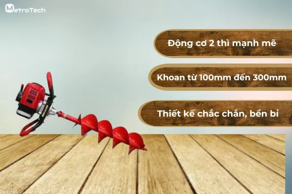Máy khoan đất Oshima 2P