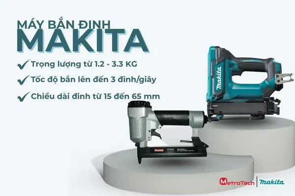 Máy bắn đinh Makita