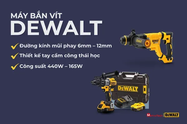Máy bắn vít Dewalt