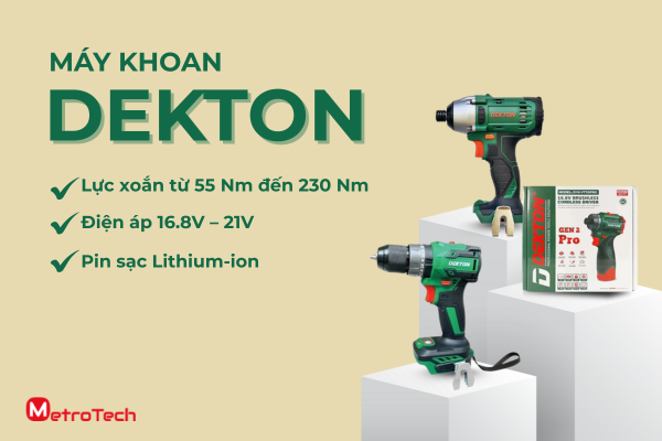 Máy khoan Dekton