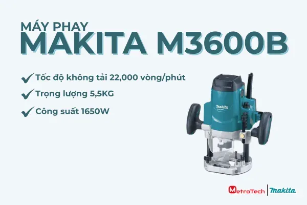 Máy phay Makita M3600B